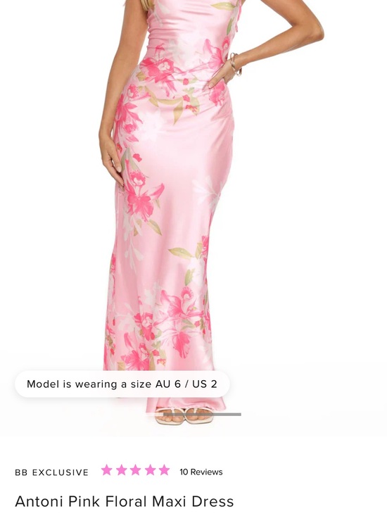 Beginning Boutique Dresses & Skirts - Beginning Boutique Pink Floral Satin Maxi Skirt